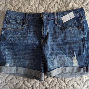 NEW Gap 1969 5" Mid Rise shorts size 28